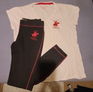 Top with matching Leggings - Beverly Hills Polo Club